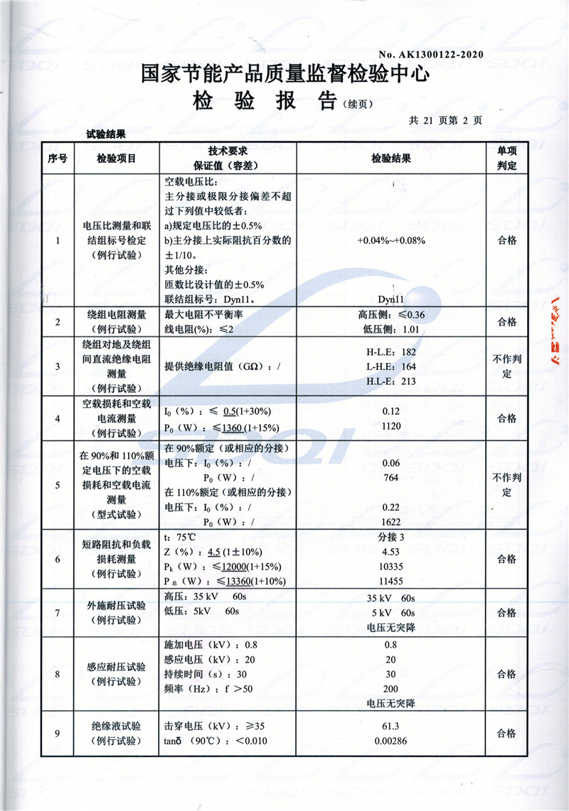 高低压试验报告-S11-1250安远安远安远油浸式变压器-2.jpg